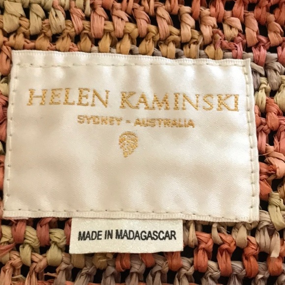 Helen‎ Kaminski Raffia Spiral Weave Shoulder Bag Handcrafted New - Picture 6 of 6